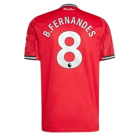 Herren Fußballbekleidung Manchester United Bruno Fernandes #8 Heimtrikot 2025-26 Kurzarm